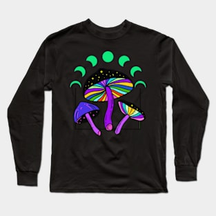 psychedelic mushrooms Long Sleeve T-Shirt